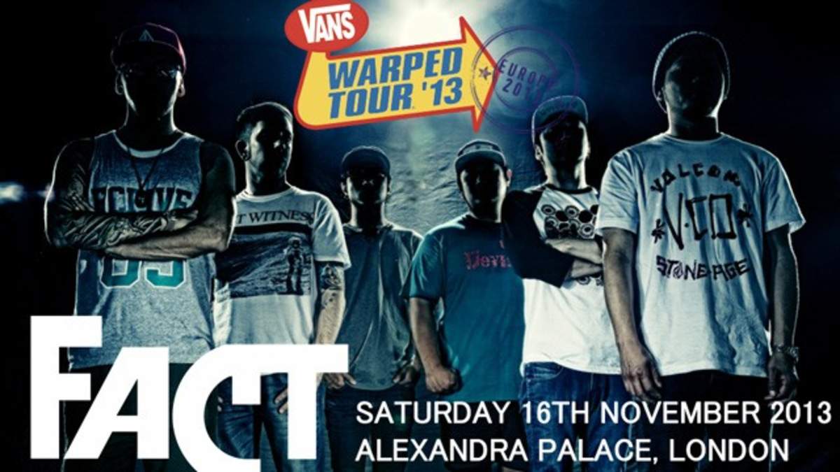 Fact Vans Warped Tour 13 Uk 出演決定 Barks