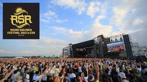 ＜RISING SUN ROCK FESTIVAL 2013 in EZO＞、第五弾出演アーティスト＆出演ステージを発表