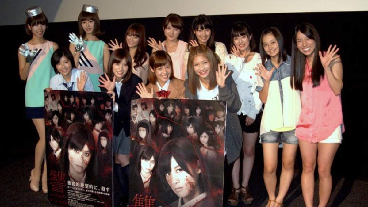 Kawaii girl Japan】T-Paletteアイドル出演映画『讐 ～ADA～』舞台挨拶にアプガ、バニビ、リリスクら集結 | BARKS
