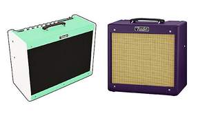 FenderからユニークカラーのFSRアンプ2種「Hot Rod Deluxe III“Mint Julip” FSR」＆「Pro Junior III“Plum Crazy” FSR」