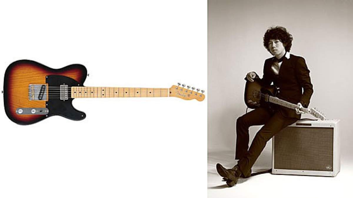 THE BAWDIESのTAXMAN、FENDERからシグネイチャー・モデル「TAXMAN TELECASTER」リリース | BARKS