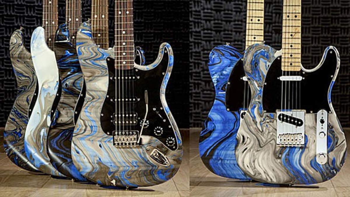 Fenderスタンダード・シリーズにスワール・モデルが10年ぶり復活「STANDARD STRATOCASTER HSS SWIRL」「STANDARD  TELECASTER SWIRL」 | BARKS