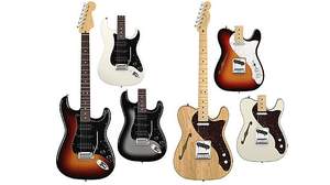 Fender American Deluxeシリーズに新ラインナップ「Telecaster Thinline」＆「Stratocaster HSH」