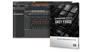 Native Instrumentsからダークでソリッドなテクノサウンドの創造に最適なMASCHINE用Expansion「GREY FORGE」
