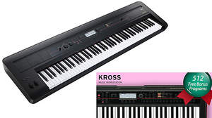 コルグのワークステーション「KROSS-88」にブラック・カラーが登場、「KROSS」1台分の無償プログラム・ダウンロードも開始