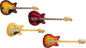 Fenderのホロウ・ボディ「Coronado」＆「Starcaster」がModern Playerシリーズとして復刻