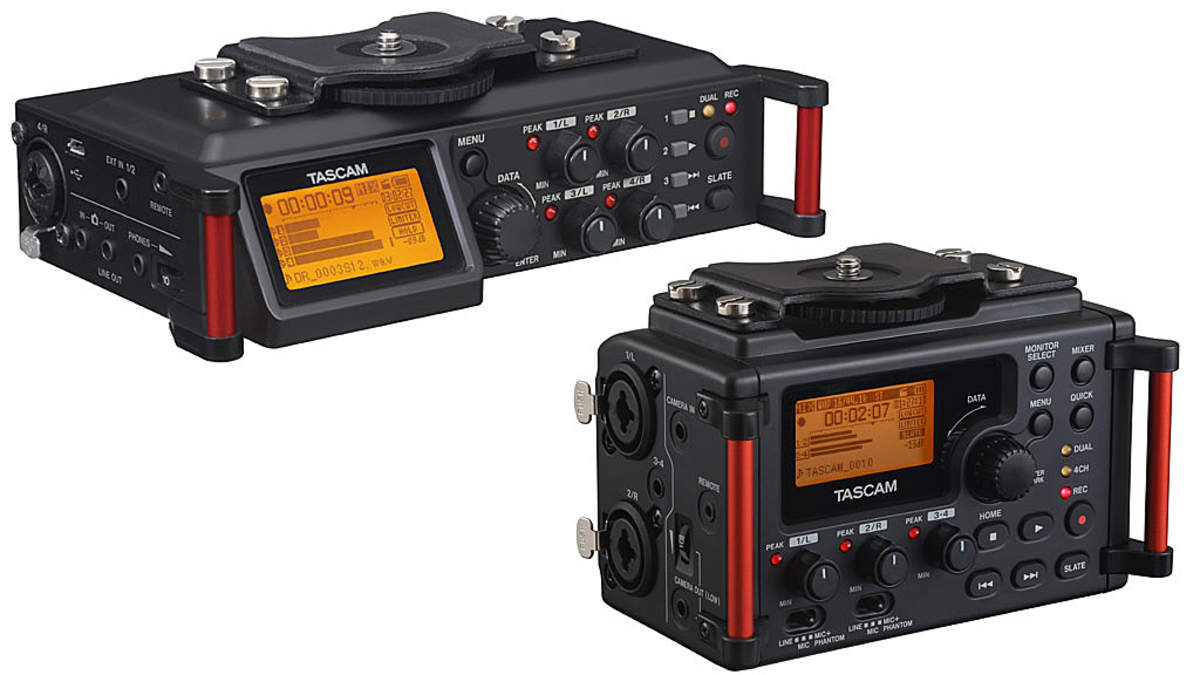 TASCAMからカメラ用リニアPCMレコーダー「DR-70D」＆「DR-60DMKII