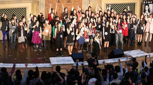 【イベントレポート】ステージの上に100人の倉木麻衣