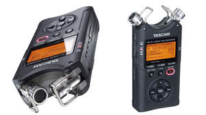 TASCAM、24bit/96kHz対応リニアPCMレコーダー「DR-40」に新機能追加、「DR-40 VERSION2」を新発売