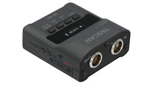 TASCAMのワイヤレスマイクシステム向けバックアップ録音用マイクロレコーダーにSHURE対応モデル「DR-10CH」登場