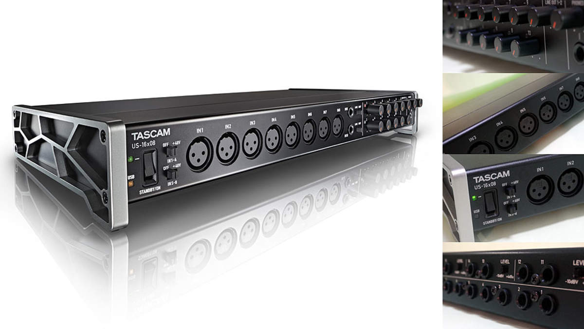 TASCAM US-16×08 オーディオインターフェース 多チャンネル - 楽器/器材