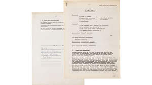 ザ・ビートルズ、初のレコード契約書がオークションに出品