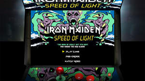 アイアン・メイデン、「Speed Of Light」ゲームを公開