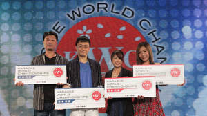 カラオケ世界大会「KWC 2015」日本大会決勝、圧倒的な歌唱力で会場を騒然とさせた男女各2名の日本代表が決定！