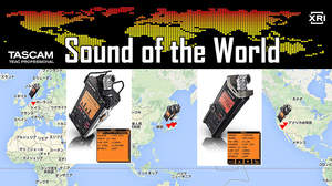 TASCAMのDRシリーズで録音された世界の音を聴いてみよう、XRI機能を活用した特設ページ「Sound of the World」開設