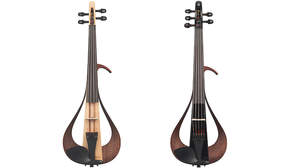 ヤマハから斬新で立体的なデザインのエレクトリックバイオリン、ステージユースにも最適な「YEV104」「YEV105」、7万円台から