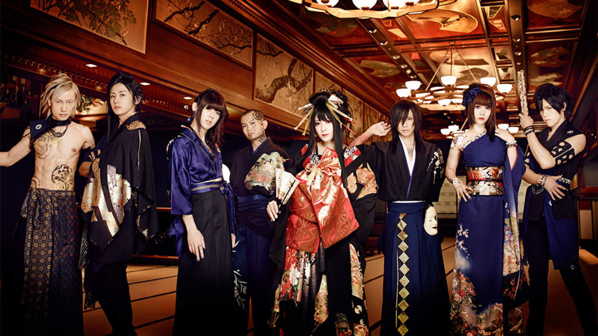 Длинная версия. Wagakki Band. Wagakki Band солистка. Waggaki Band состав. Японская рок группа Вагаки Бенд.