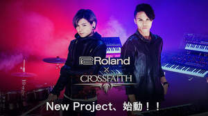 CrossfaithとRolandのコラボ・プロジェクトが始動、キービジュアル＆メッセージ公開