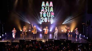 AAA、2度目のアジアツアー開幕