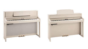 Roland×島村楽器 電子ピアノコラボレーション10周年記念、白色系の限定カラー「Milky Wood」モデル発売
