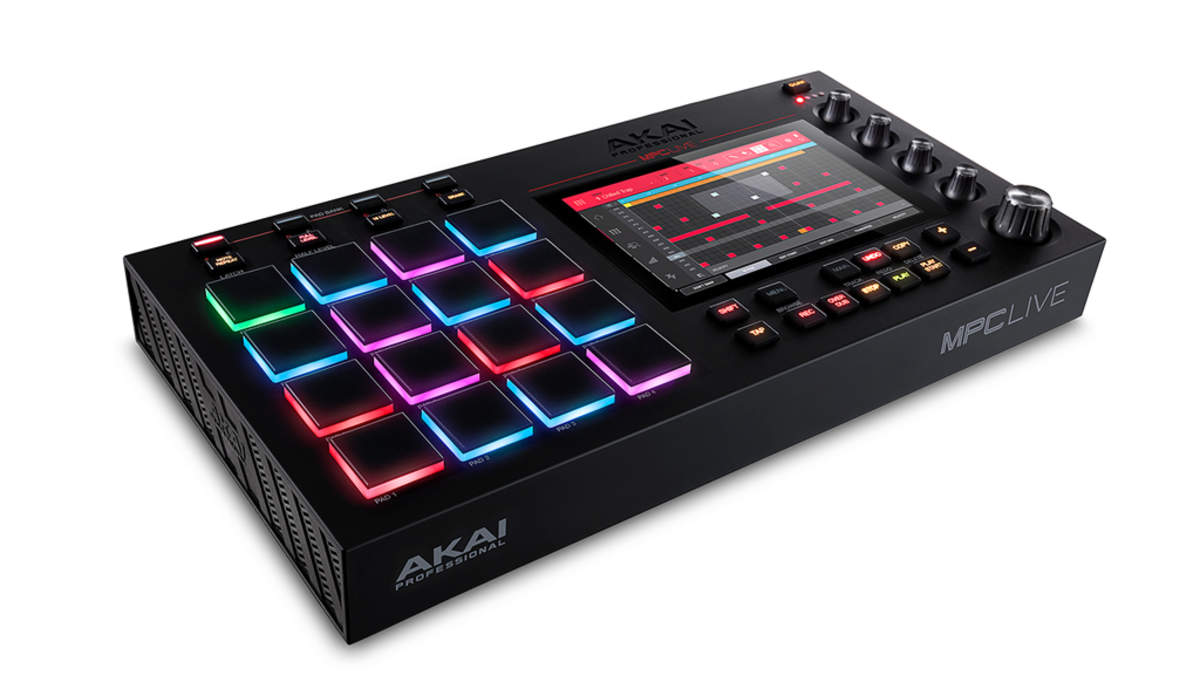 AKAI MPC LIVE まわら 1 生産終了品 DJ サンプリング ビートメイカー