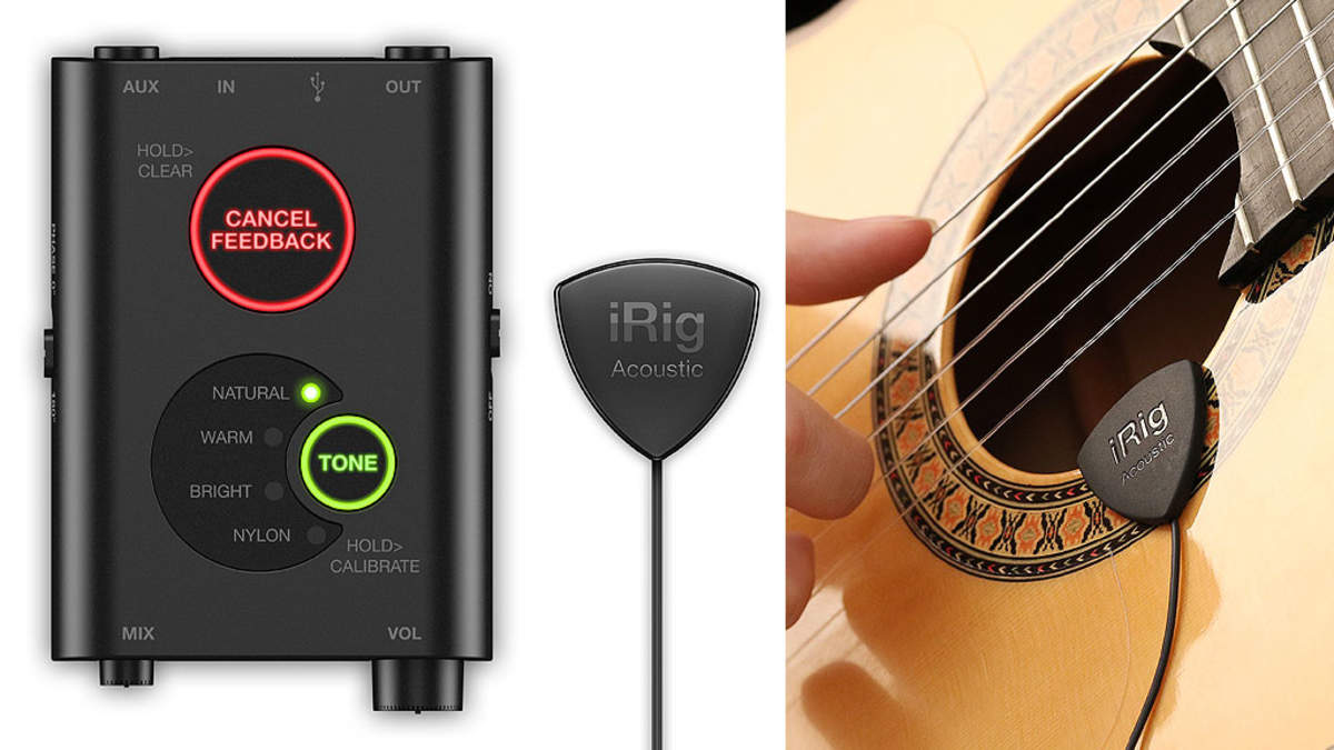 新着商品 iRig アコギ用マイク&プリアンプ Stage Acoustic 配信機器 ...