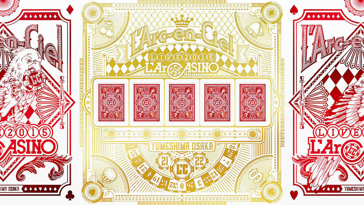 L'Arc-en-Ciel、ライヴ映像作品＜LIVE 2015 L'ArCASINO＞トレーラー公開 | BARKS