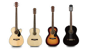 トラベルギター、ナイロン弦モデル、アコースティックベースなど14製品が一挙登場、フェンダーアコースティックCLASSIC DESIGNシリーズ新モデル
