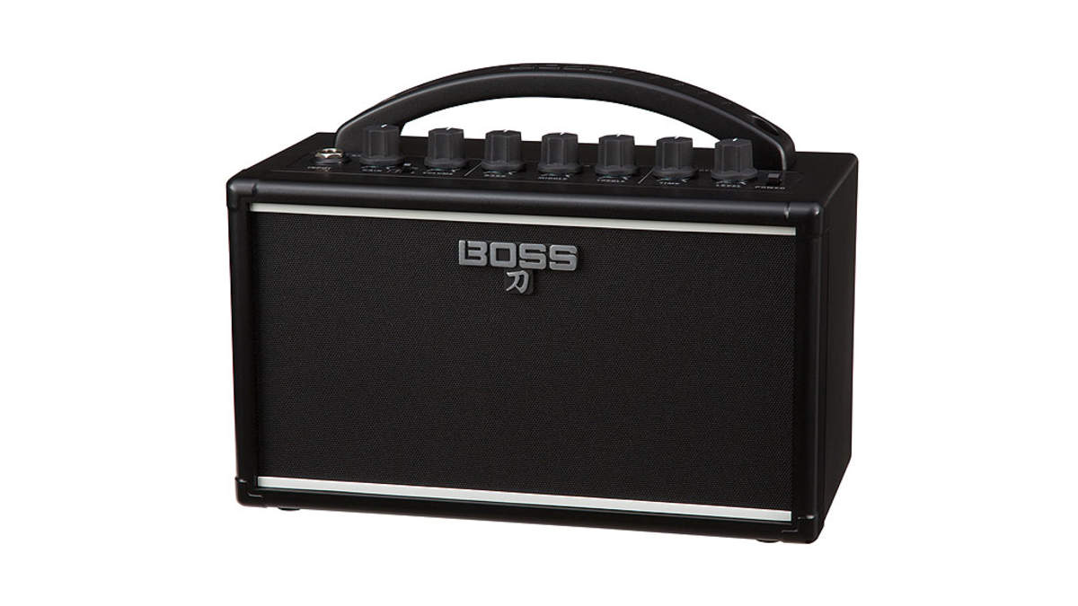 BOSS「KATANA」アンプの本格的ロック・サウンドをシリーズ最小・最軽量の卓上サイズで実現 | BARKS