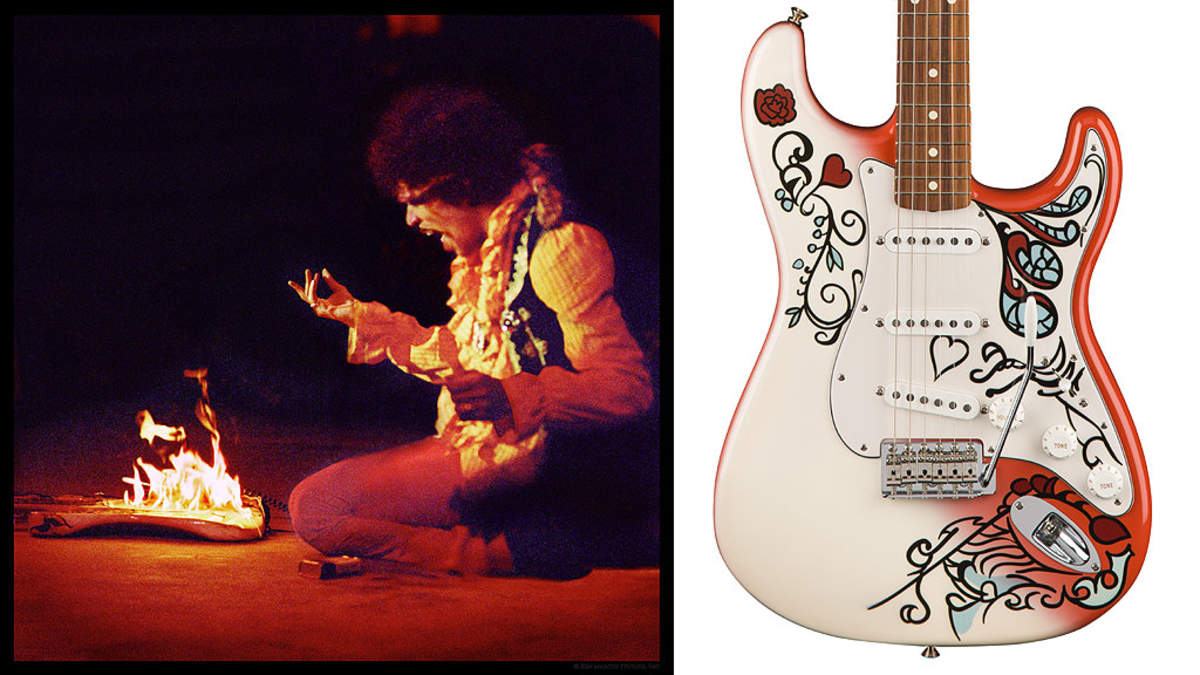 ギター炎上パフォーマンスから50年 ジミヘンのあのストラトキャスターが蘇る 限定モデル Jimi Hendrix Monterey Stratocaster リリース Barks
