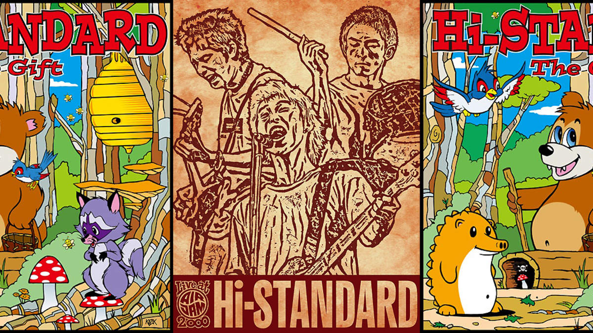 Hi-STANDARD、ライブDVD『AIR JAM 2000』を『The Gift』と同時