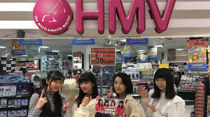 東京女子流、HMV全54店舗制覇「次はライブで全国に行きたい！」