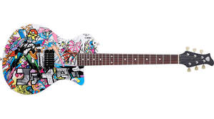 アーティスト「ショウジョノトモ」のグラフィックギター「HORNET/TOKIO」がRYOGAより数量限定で登場