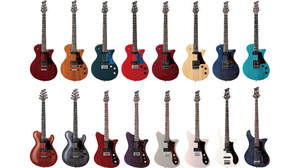 エレキギター/ベース・ブランドRYOGAに7機種16カラー追加、オリジナルピックアップ搭載でより芯のある音へ