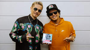 EXILE ATSUSHI、ブルーノ・マーズと再会