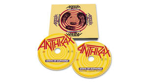 アンスラックス、『ステート・オブ・ユーフォーリア』30周年盤をリリース