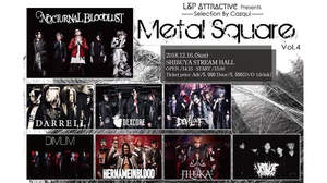 NOCTURNAL BLOODLUSTのCazquiが出演者選出、イベント＜Metal Square＞にHER NAME IN BLOODなど8組