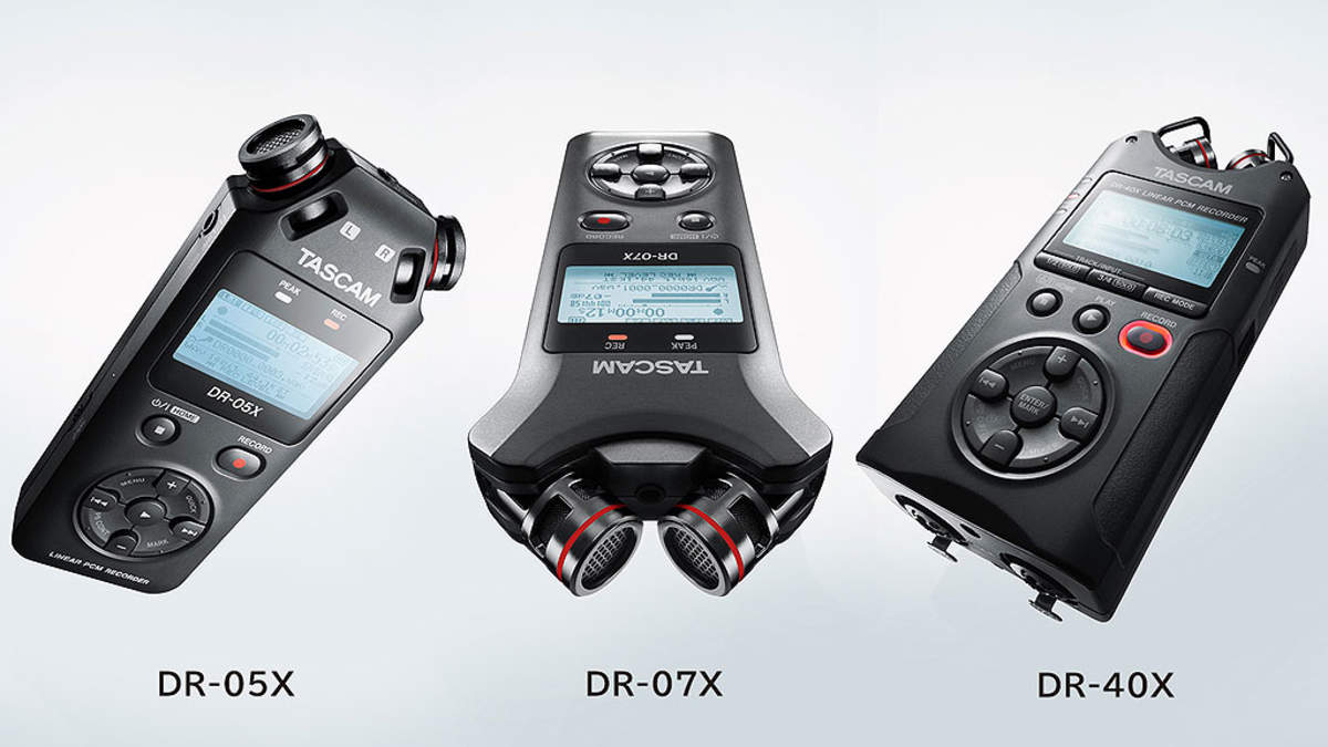 ロングセラーのリニアpcmレコーダーが進化 高音質usbマイクとしても使えるtascam Dr 05x Dr 07x Dr 40x Barks