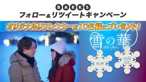 2/1公開 映画『雪の華』オリジナルリフレクターを10名様にプレゼント