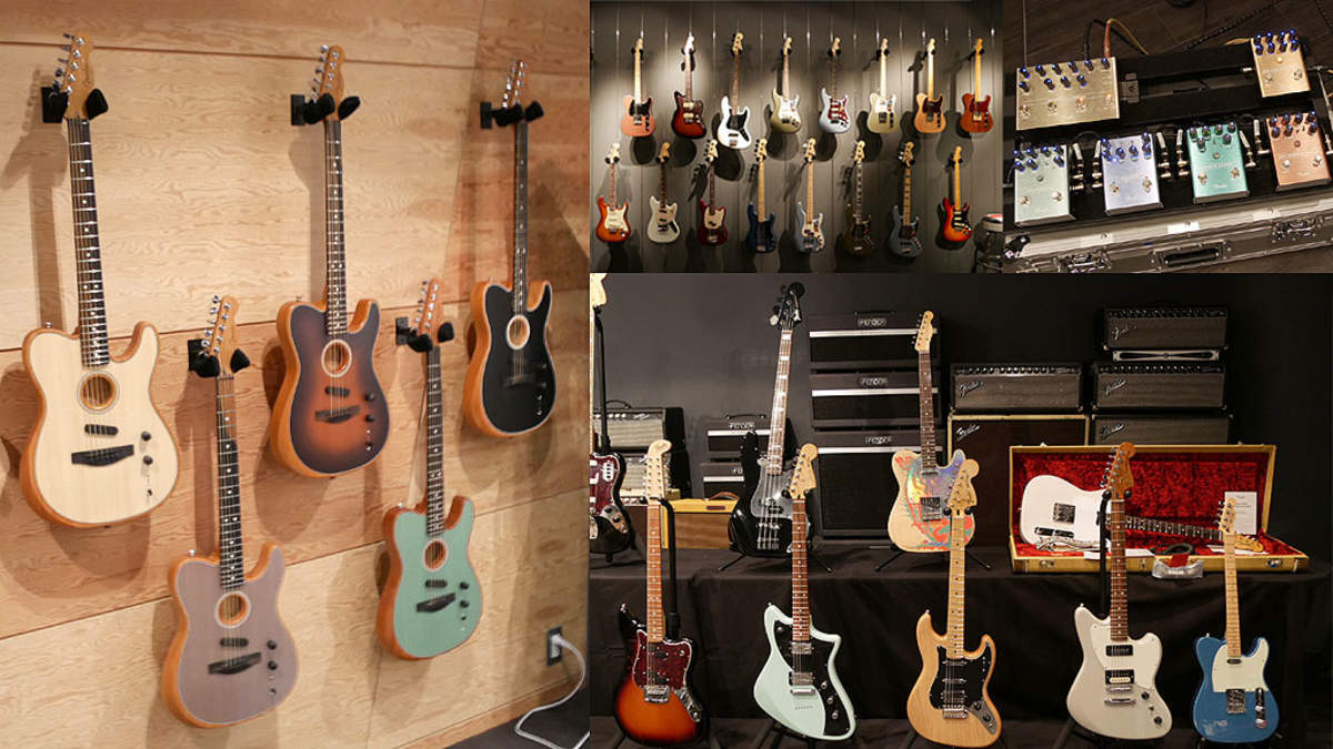 フェンダーがNAMM新製品を国内で披露、新コンセプトギターやエフェクト