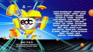 ＜EDC Japan＞にスクリレックス、メジャー・レイザー、フューチャー、Jay Parkら32組