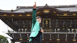 【レポート】新浜レオン、成田山新勝寺でデビュー曲ヒット祈願「令和を代表するような歌い手に」