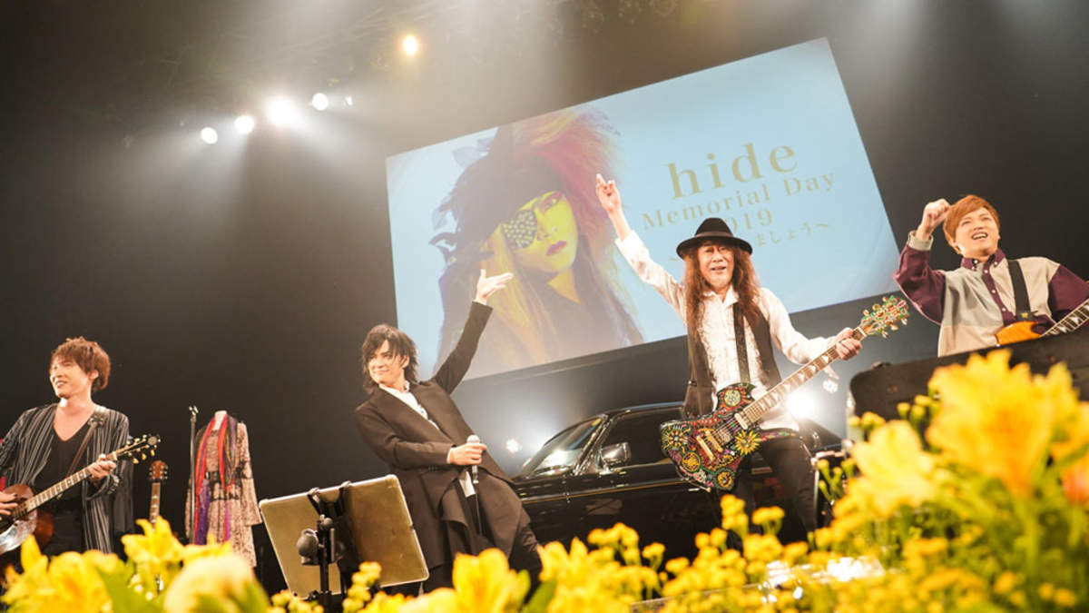 Hide Memorial Day 19 開催 Hideヴォーカルトラックでpata I N A との共演も実現 Barks