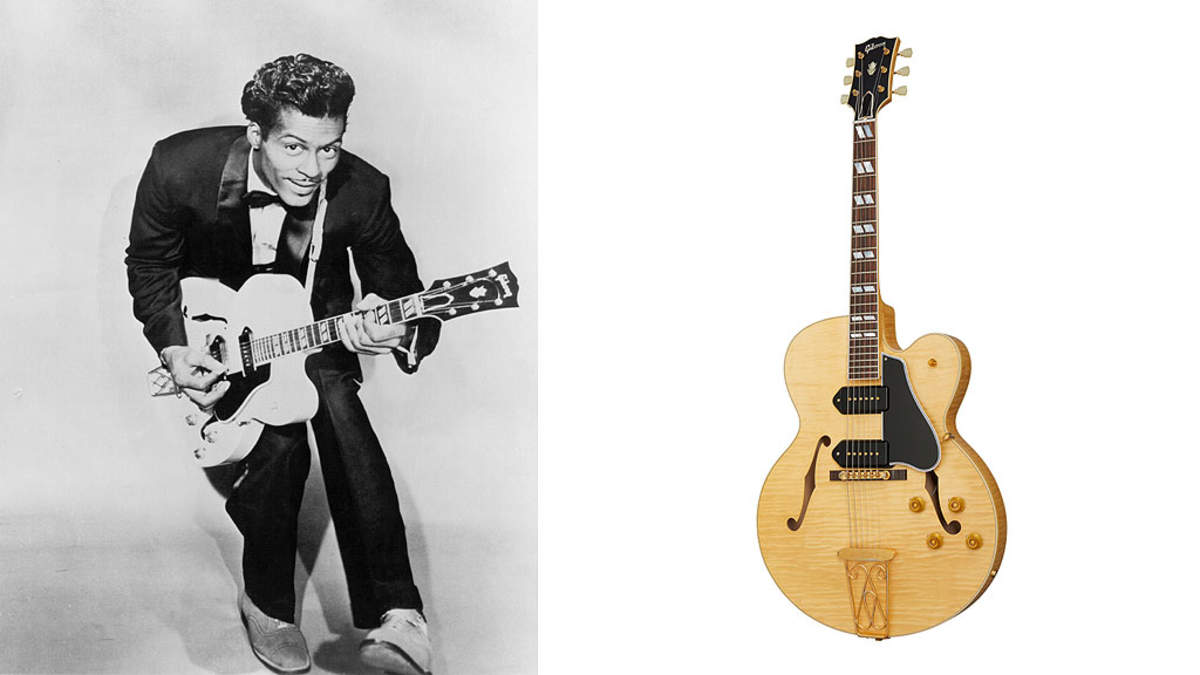 即納超歓迎Gibson ギブソン　世界限定55本　Chuck Berry 1955 ES-350T フルアコ　セミアコ ギブソン