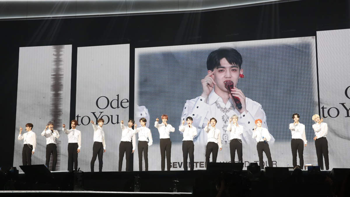 SEVENTEEN、＜WORLD TOUR “ODE TO YOU” IN JAPAN＞で「皆さんと僕らは 