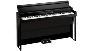 世界を代表する3つのピアノ音色を搭載したコルグのデジタル・ピアノ「G1 Air」が背板を追加した新デザインで登場