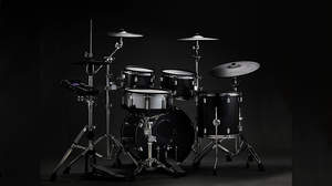 ローランド、ステージで映える存在感のあるデザインの電子ドラム新シリーズ「V-Drums Acoustic Design」
