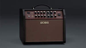BOSS、アコギの弾き語りにぴったりなシンプルで使いやすい60W出力アンプ「Acoustic Singer Live LT」