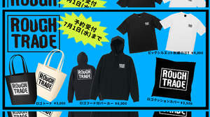 UK名門レーベル“Rough Trade”、日本限定デザインの公式オリジナルロゴグッズ発売決定