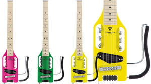 軽量・コンパクトなトラベル・エレクトリックギター「Ultra-Light Electric」に鮮やかなカラーの3モデル